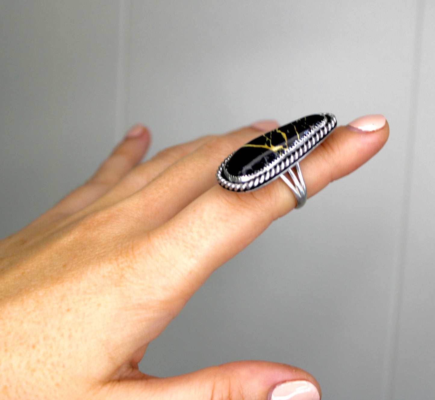 Size 6- San Pedro Variscite ring