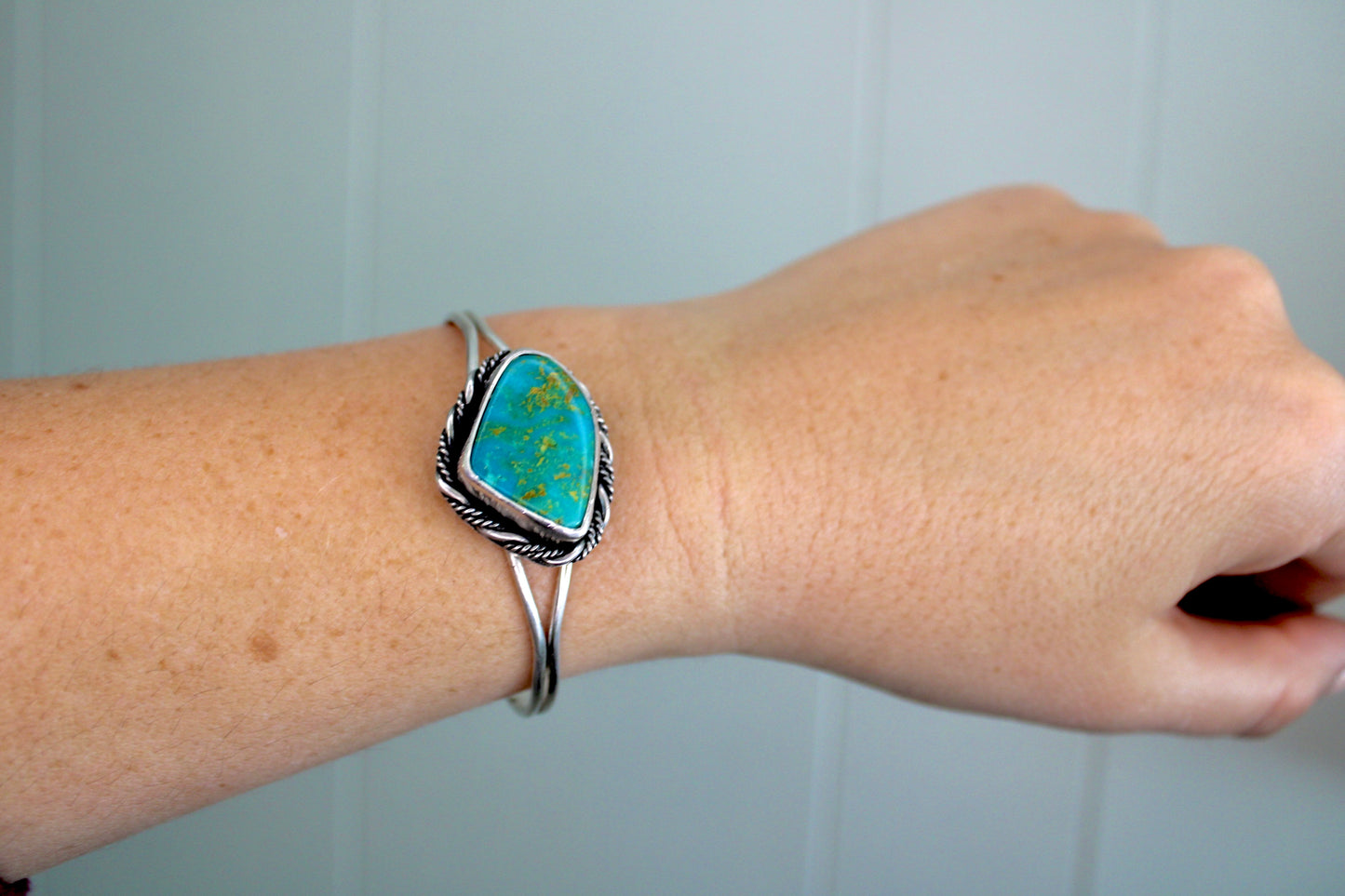 Turquoise Sterling Silver Cuff
