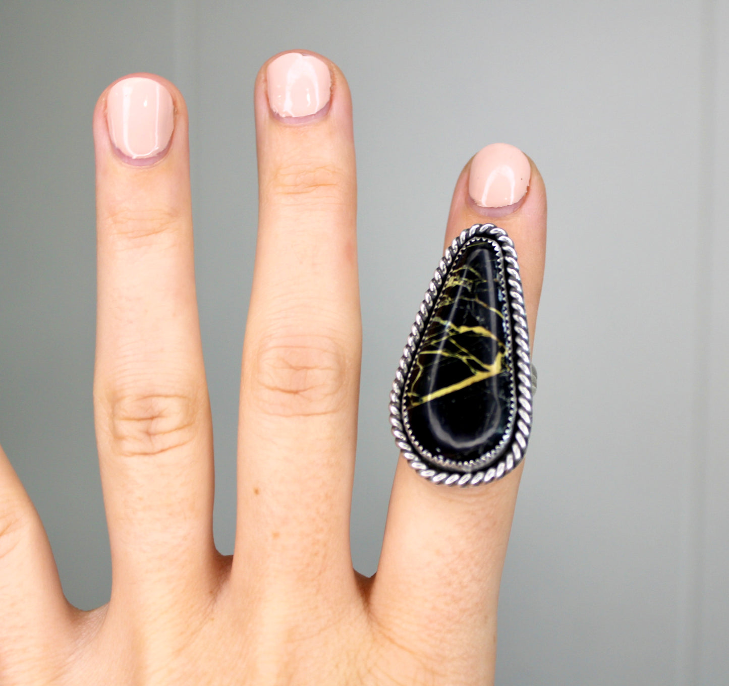 Size 6- San Pedro Variscite ring