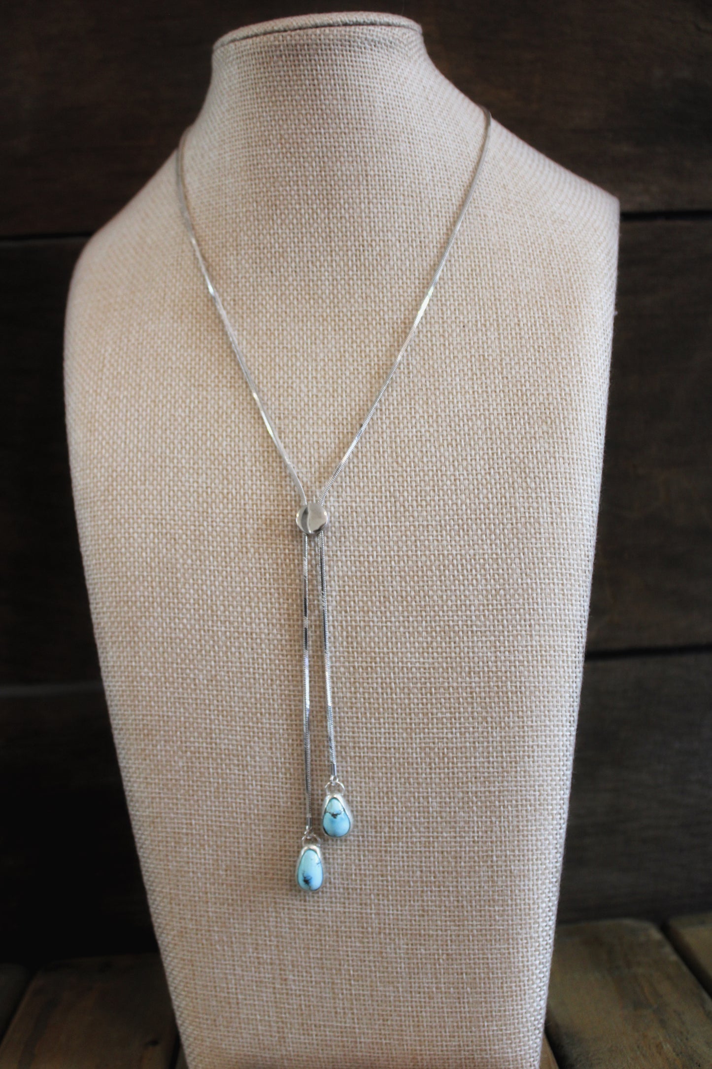 Golden Hills Bolo Slide Necklace