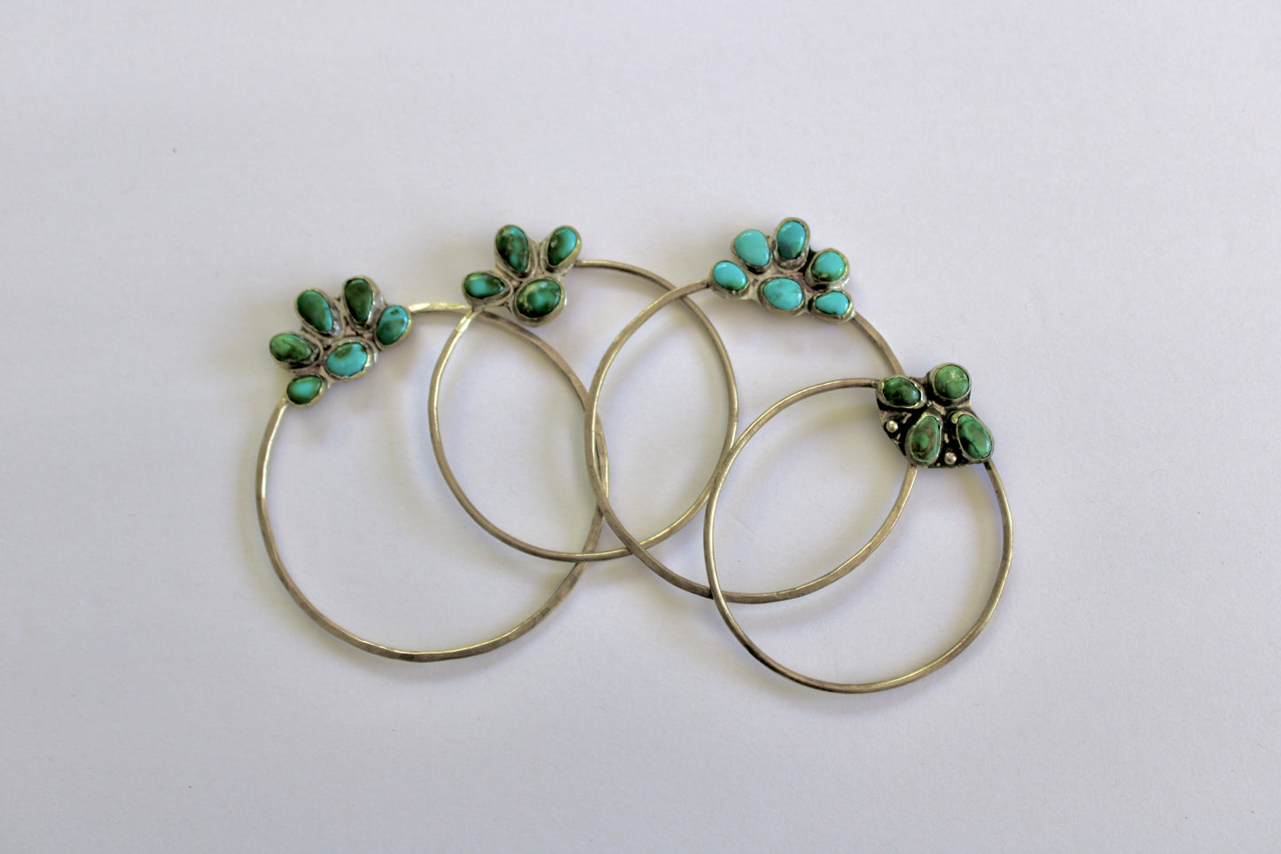Turquoise Brass Hair Pin