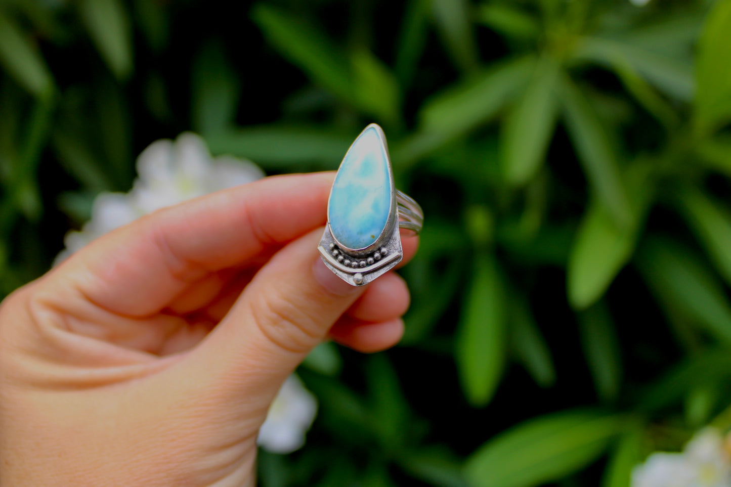Size 5.5- Larimar Ring