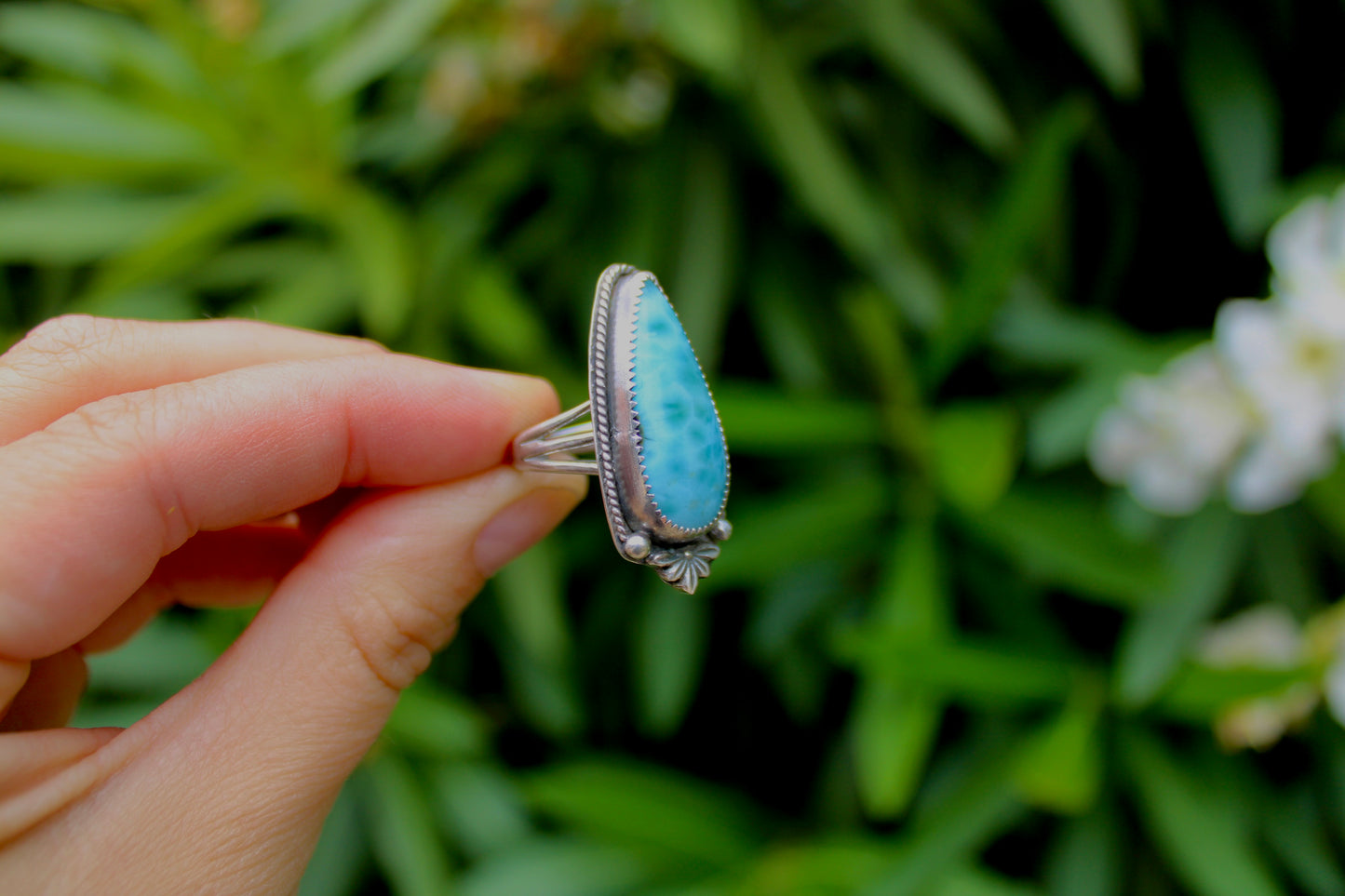 Size 6- Larimar Ring