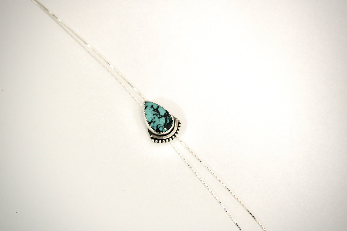 Turquoise Bolo Necklace