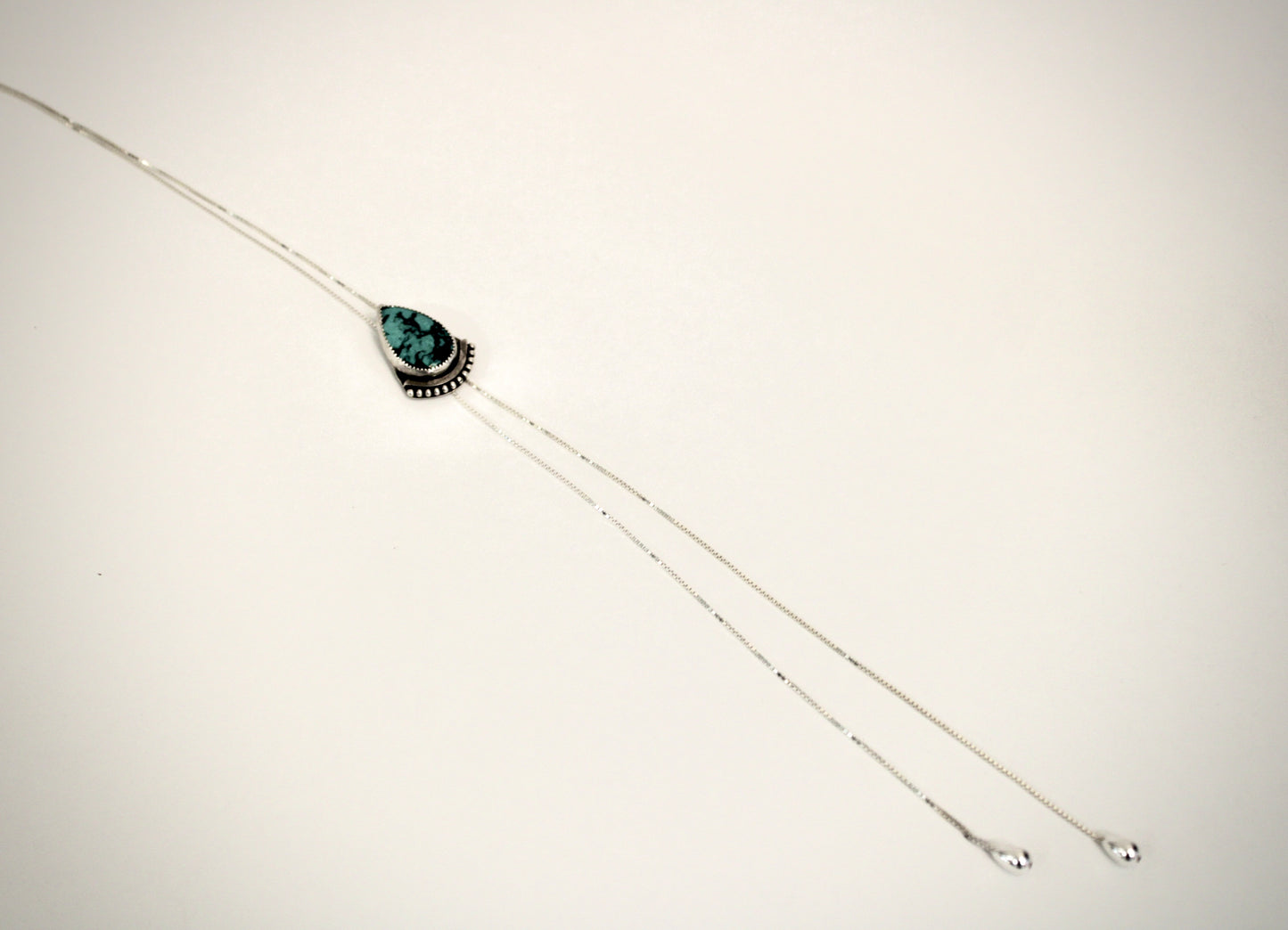 Turquoise Bolo Necklace