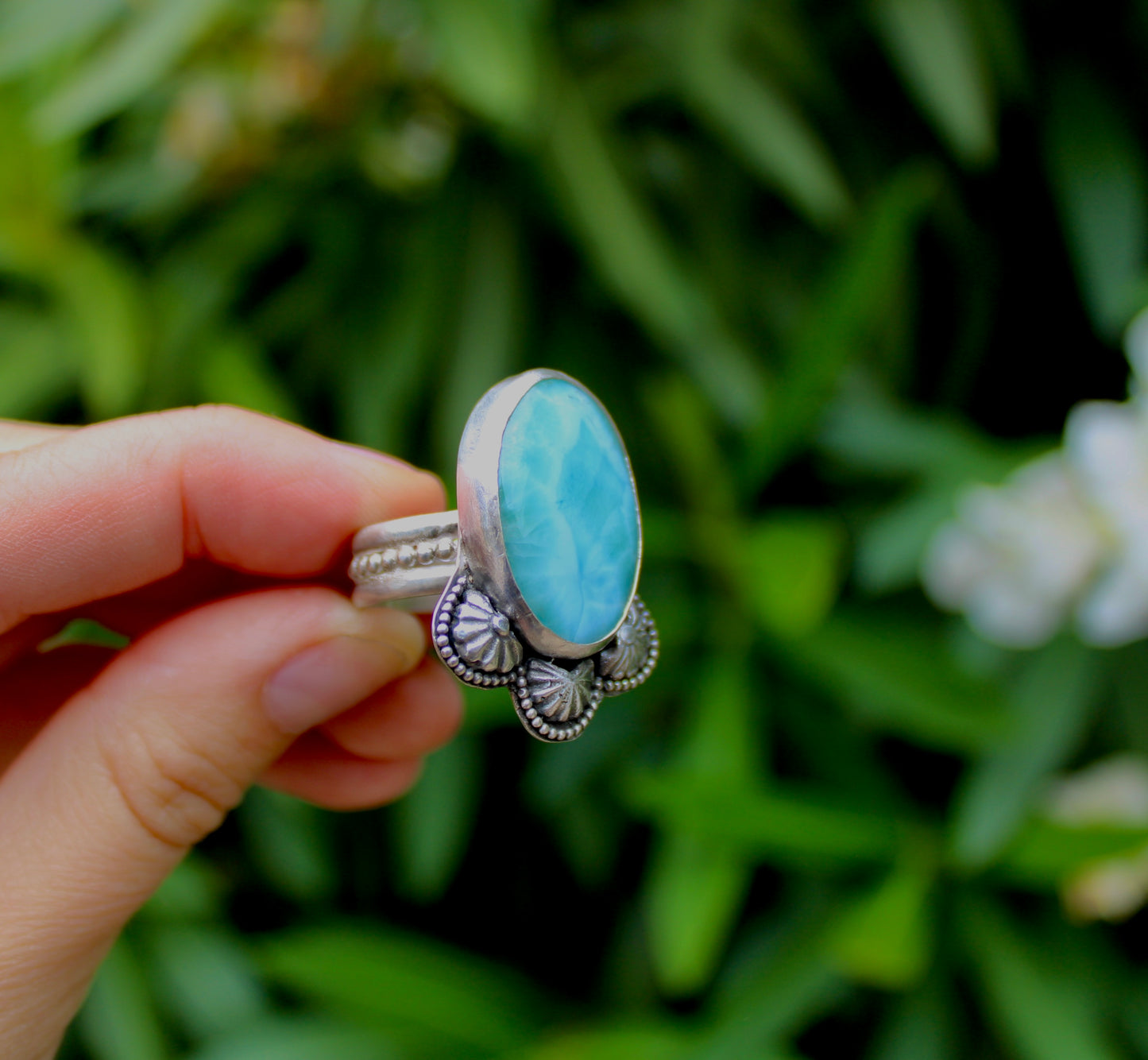 Size 10.5 Larimar Ring