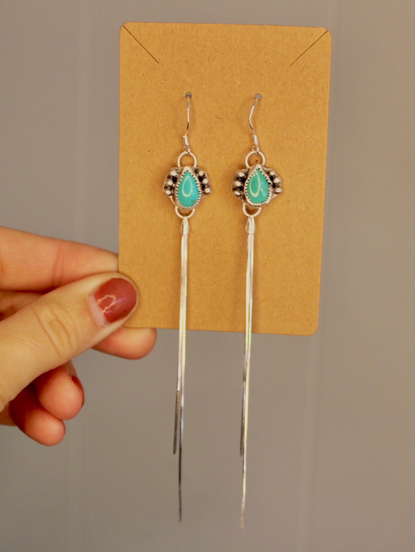 Sonoran Turquoise Duster Earrings