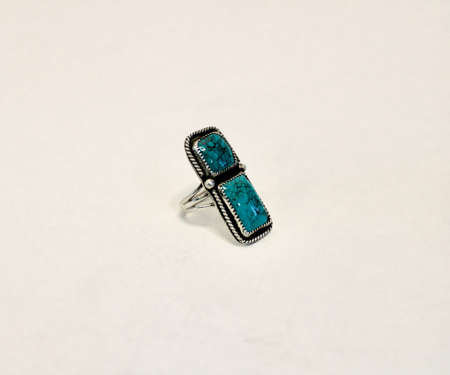 Size 6.5 Sterling Silver Turquoise Ring