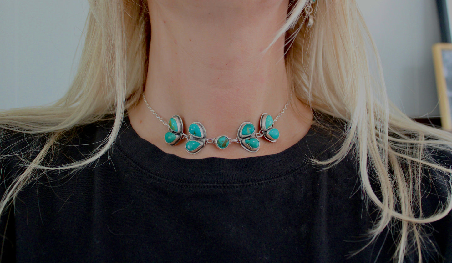 Sonoran Turquoise Choker Necklace