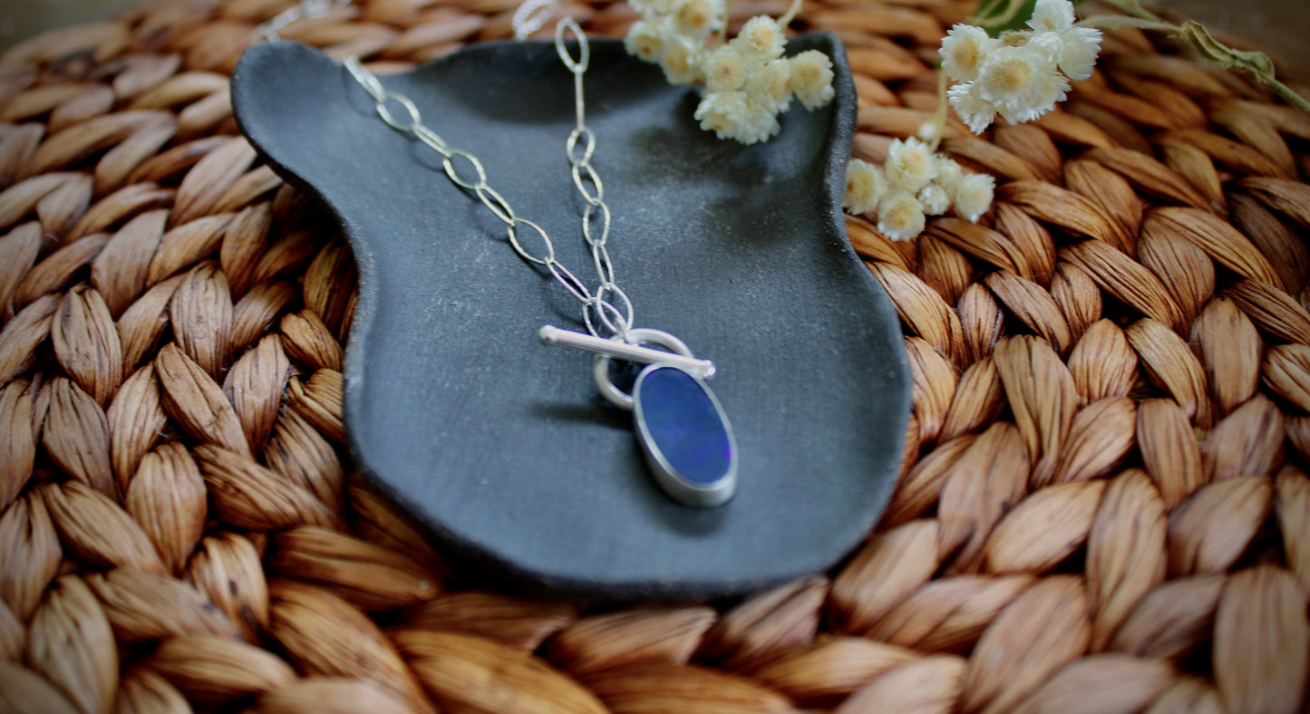 Opal Toggle Necklace