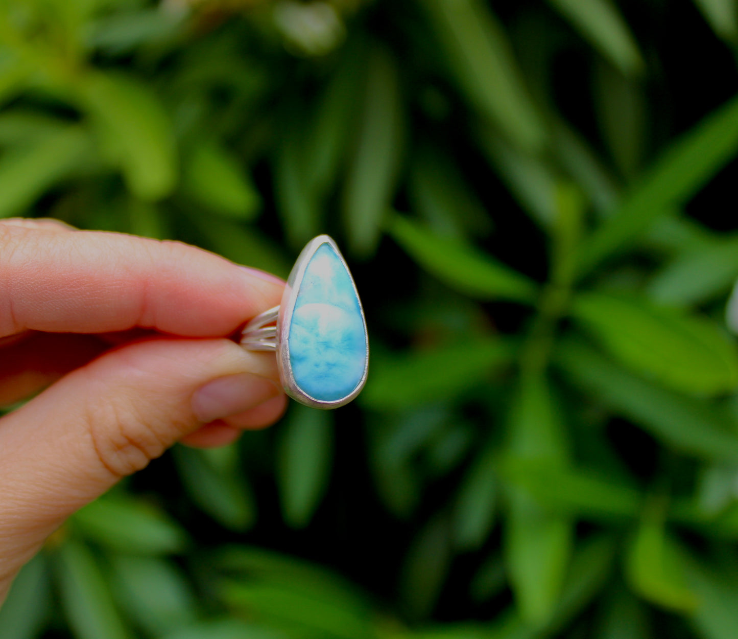 Size 6.5 Larimar Ring