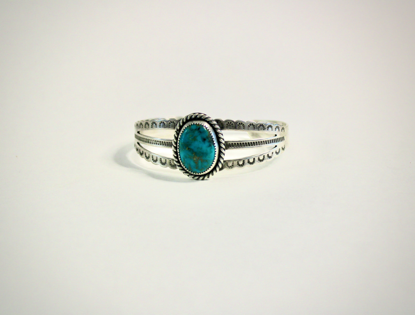 Royston Stamped Sterling Silver Cuff