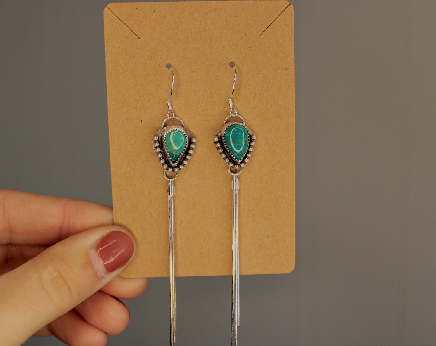 Sonoran Turquoise Duster Earrings