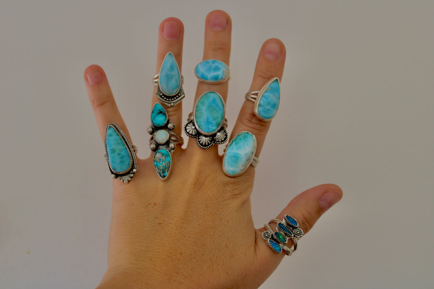 Size 6- Larimar Ring
