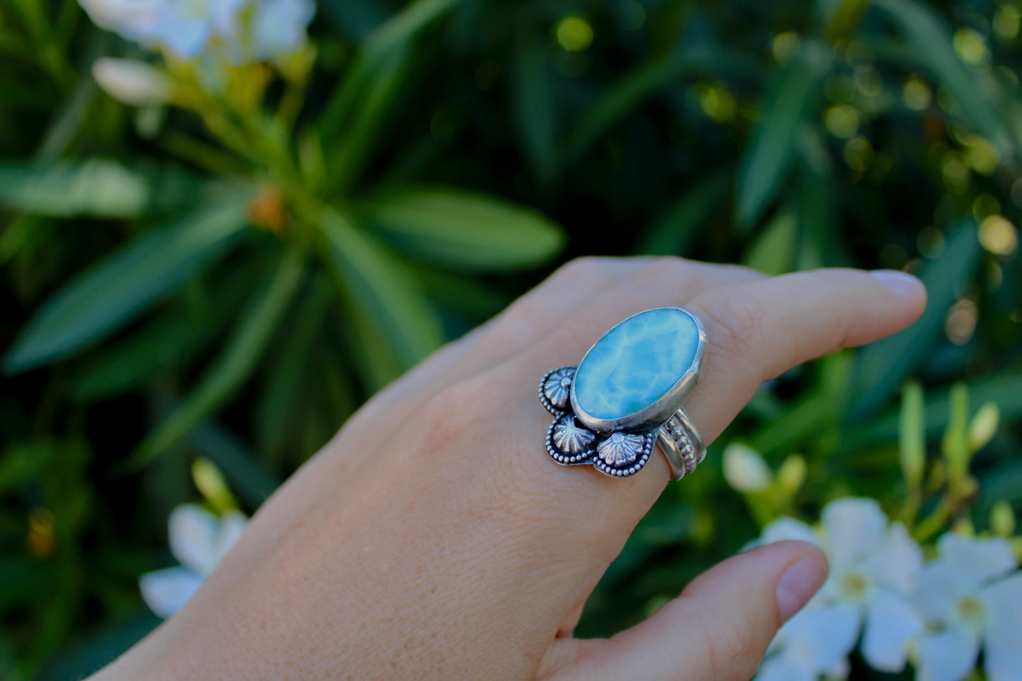 Size 10.5 Larimar Ring