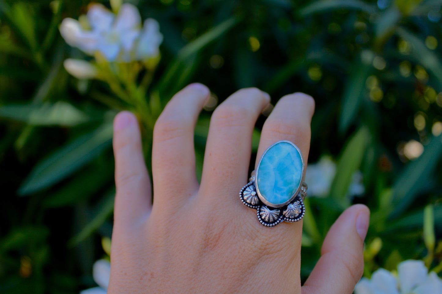 Size 10.5 Larimar Ring