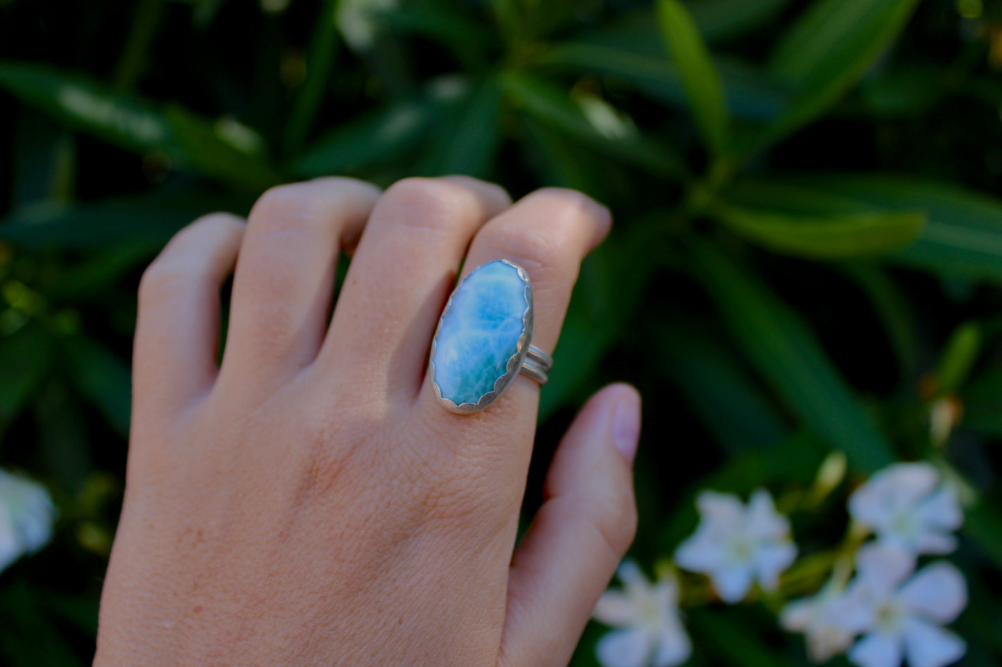 Size 9-Larimar Ring