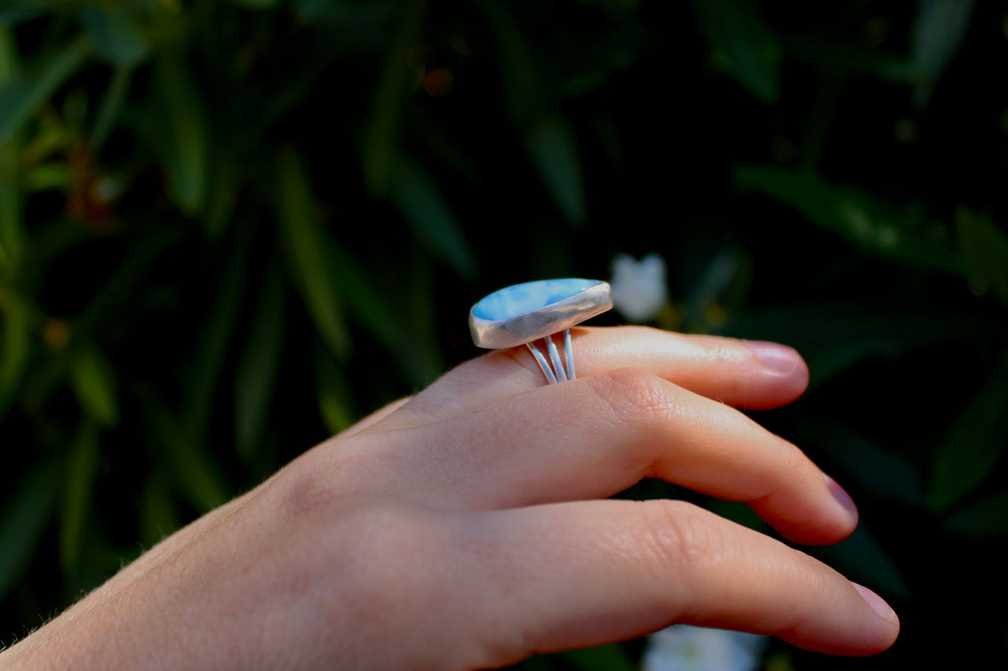 Size 6.5 Larimar Ring