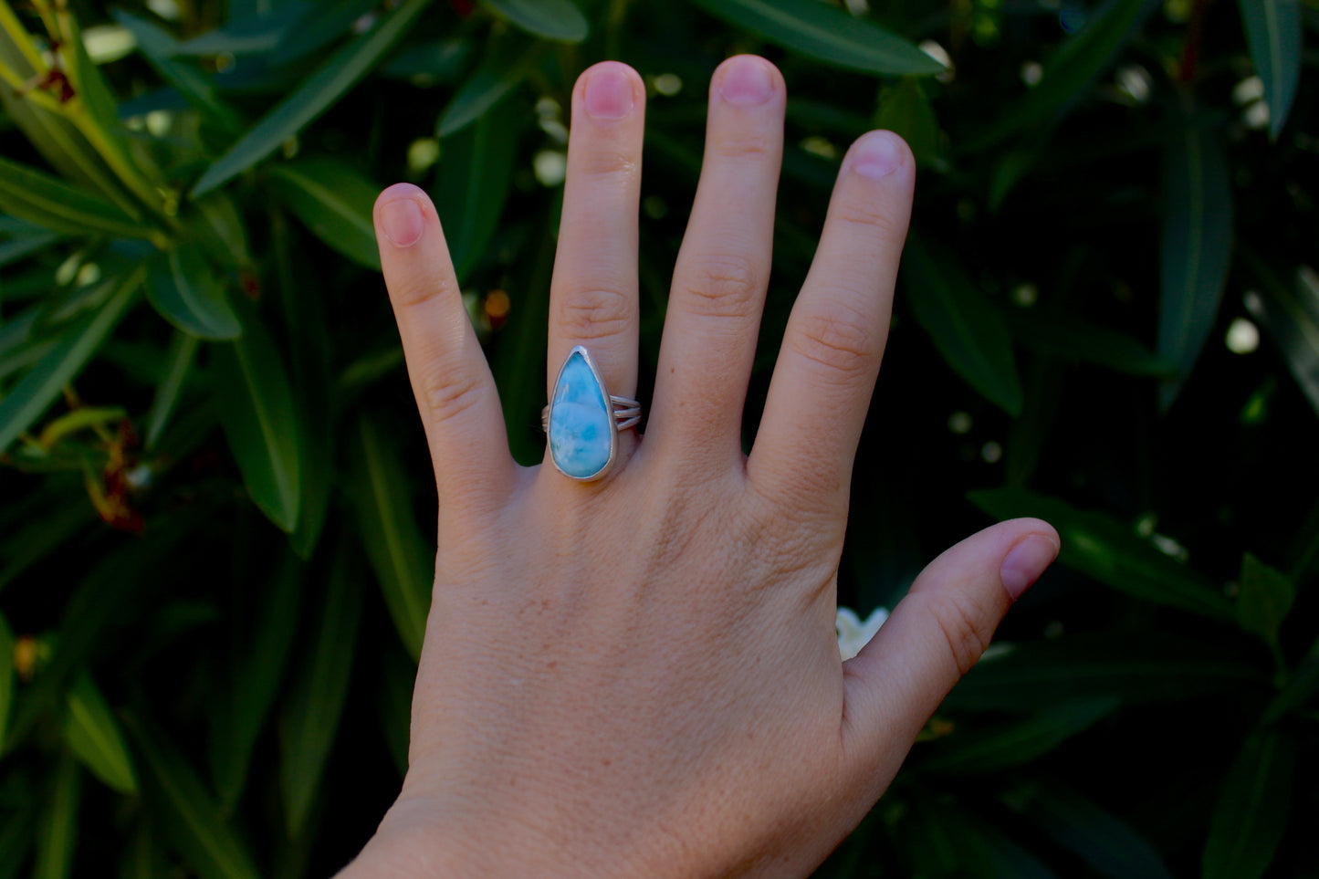 Size 6.5 Larimar Ring