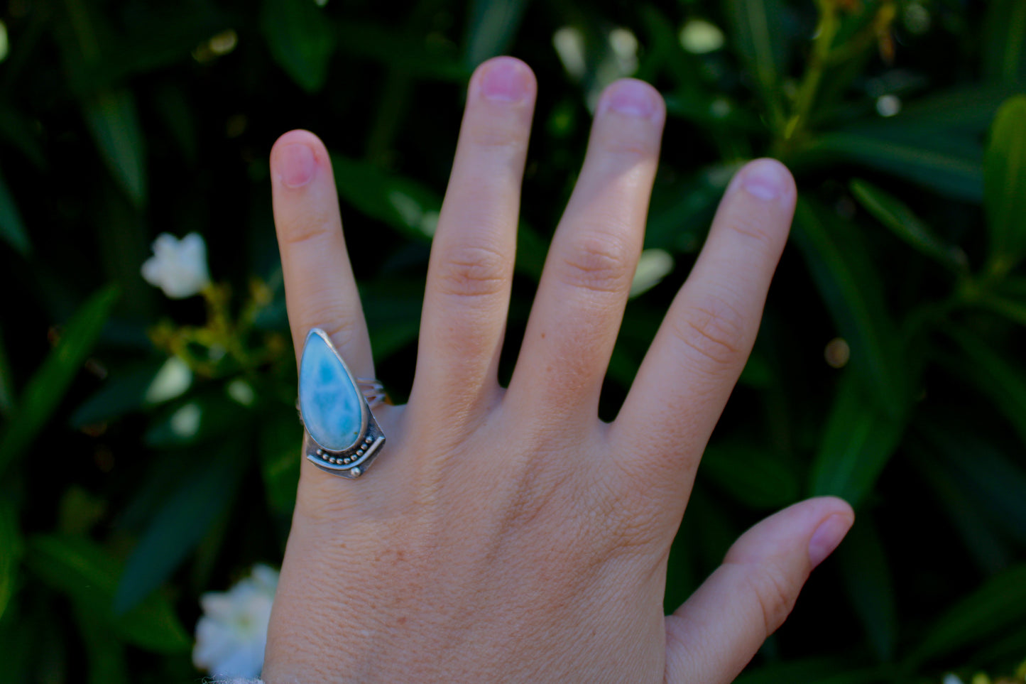 Size 5.5- Larimar Ring