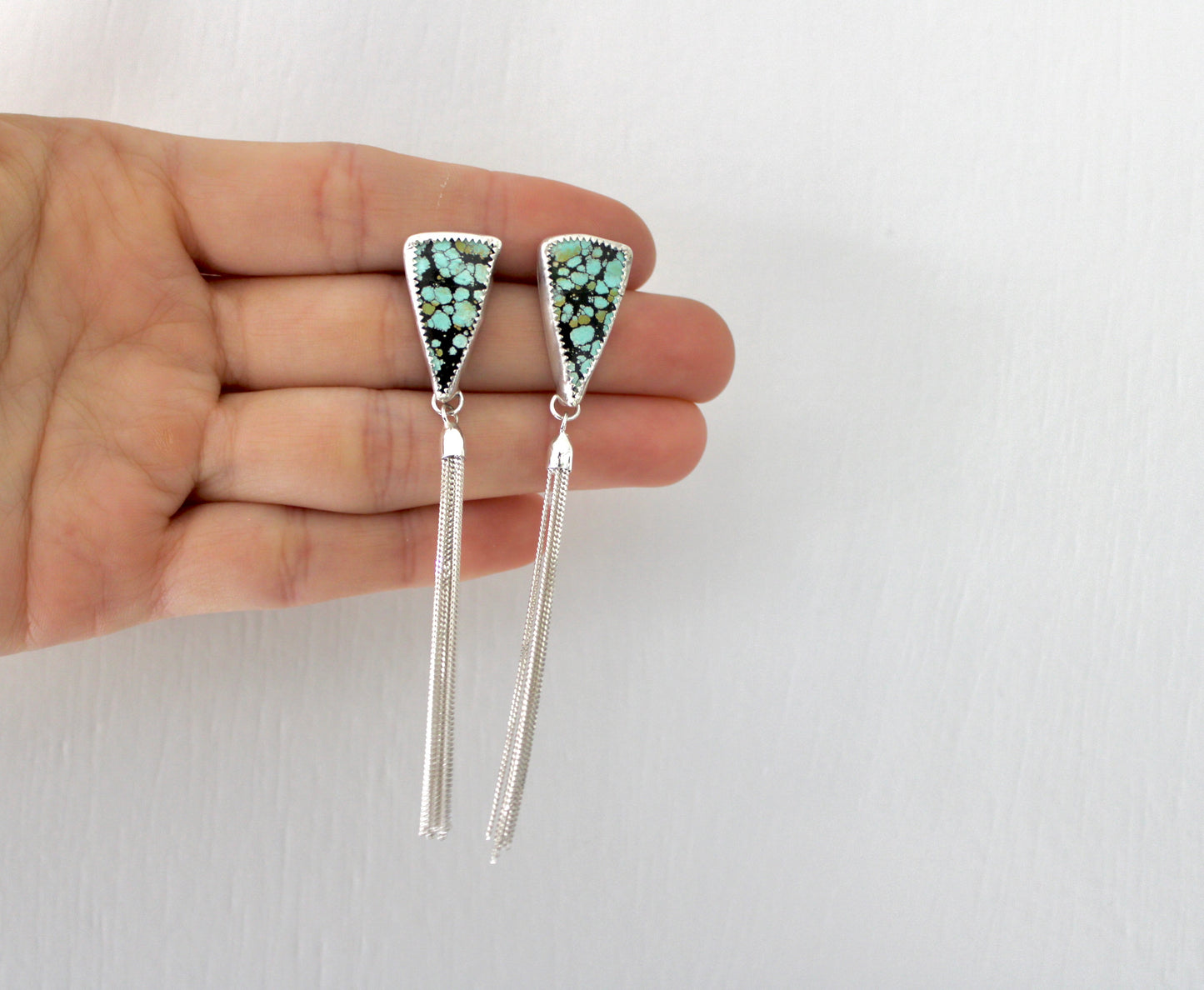 Turquoise Duster Earrings