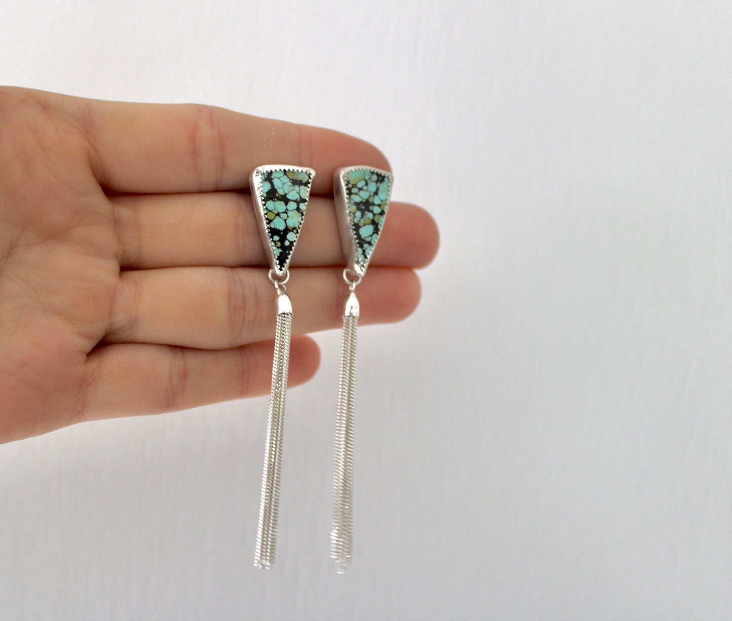 Turquoise Duster Earrings