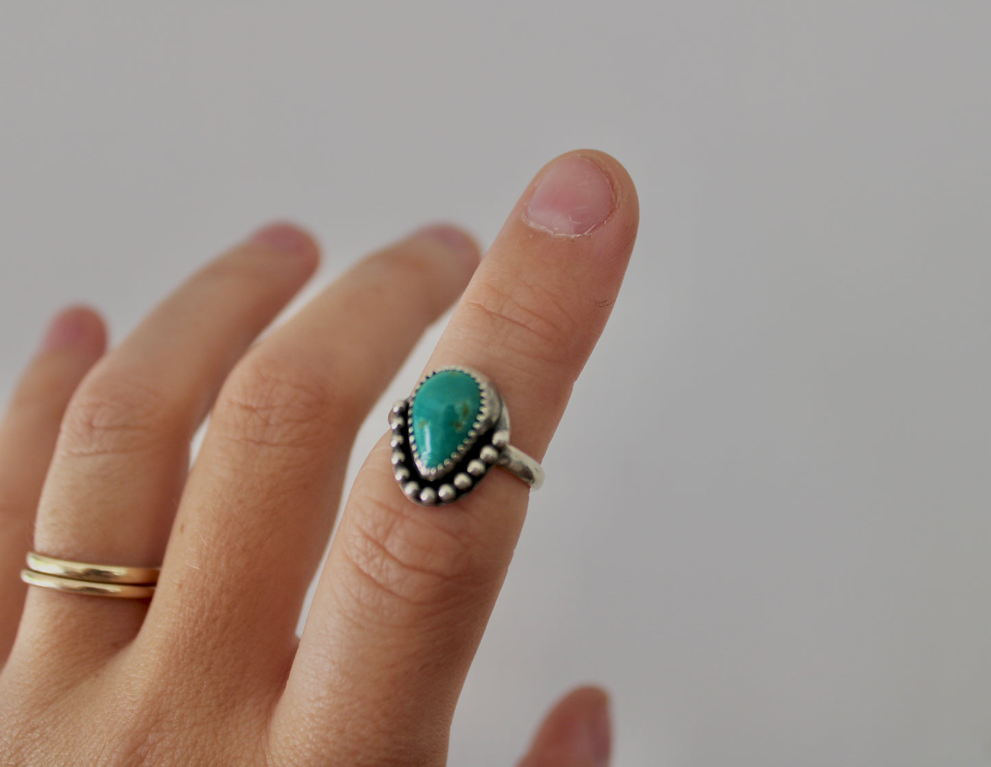 Size 5.5-Sonoran Turquoise Sterling Silver Ring