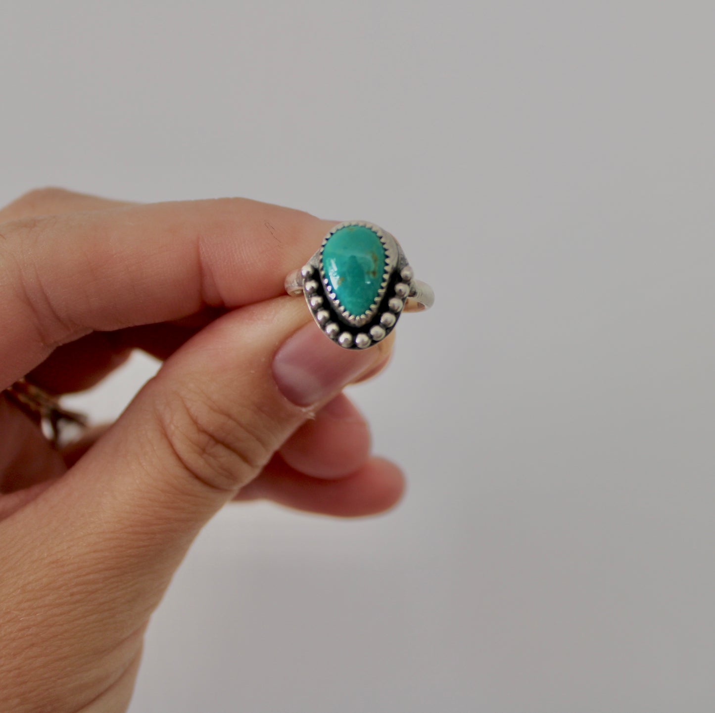 Size 5.5-Sonoran Turquoise Sterling Silver Ring