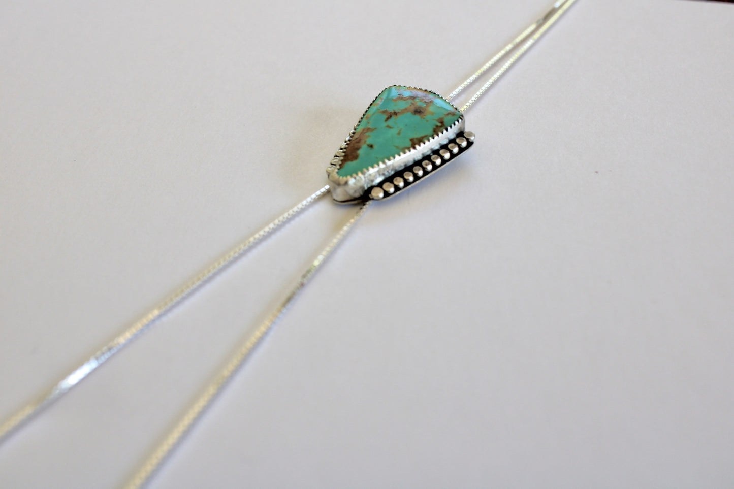 Turquoise Bolo Necklace