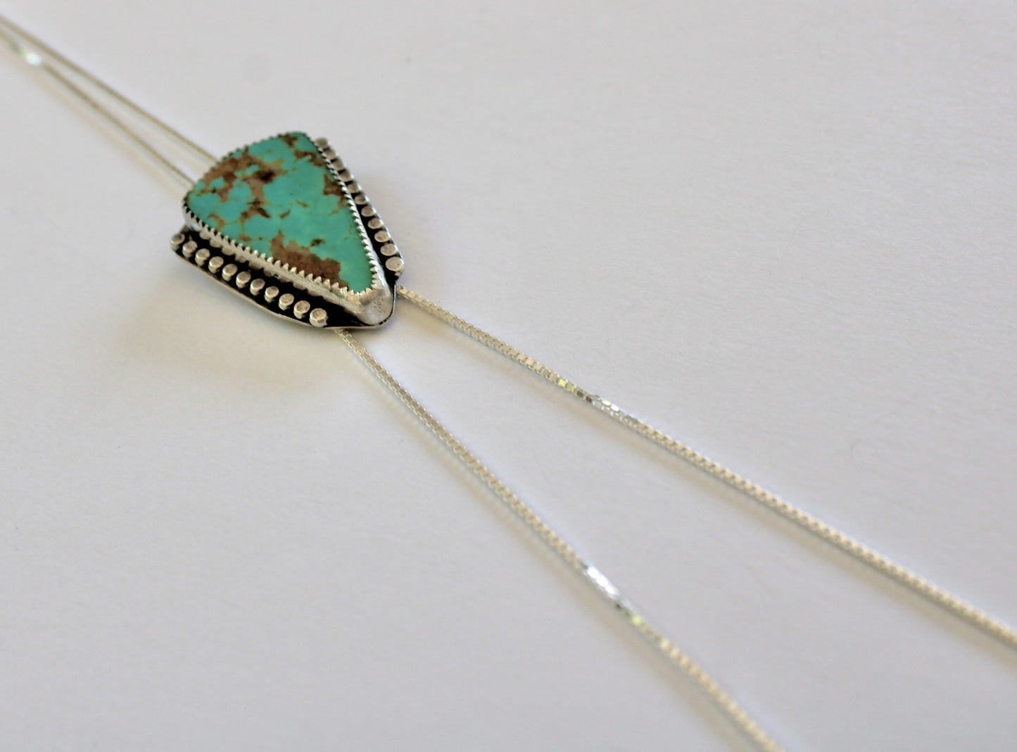Turquoise Bolo Necklace