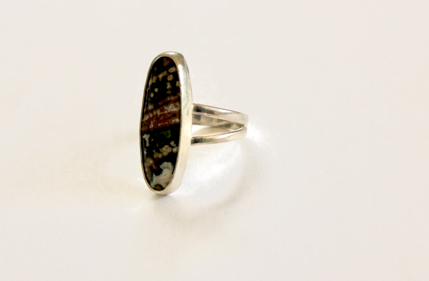 Size 9 3/4 Ocean Jasper Ring