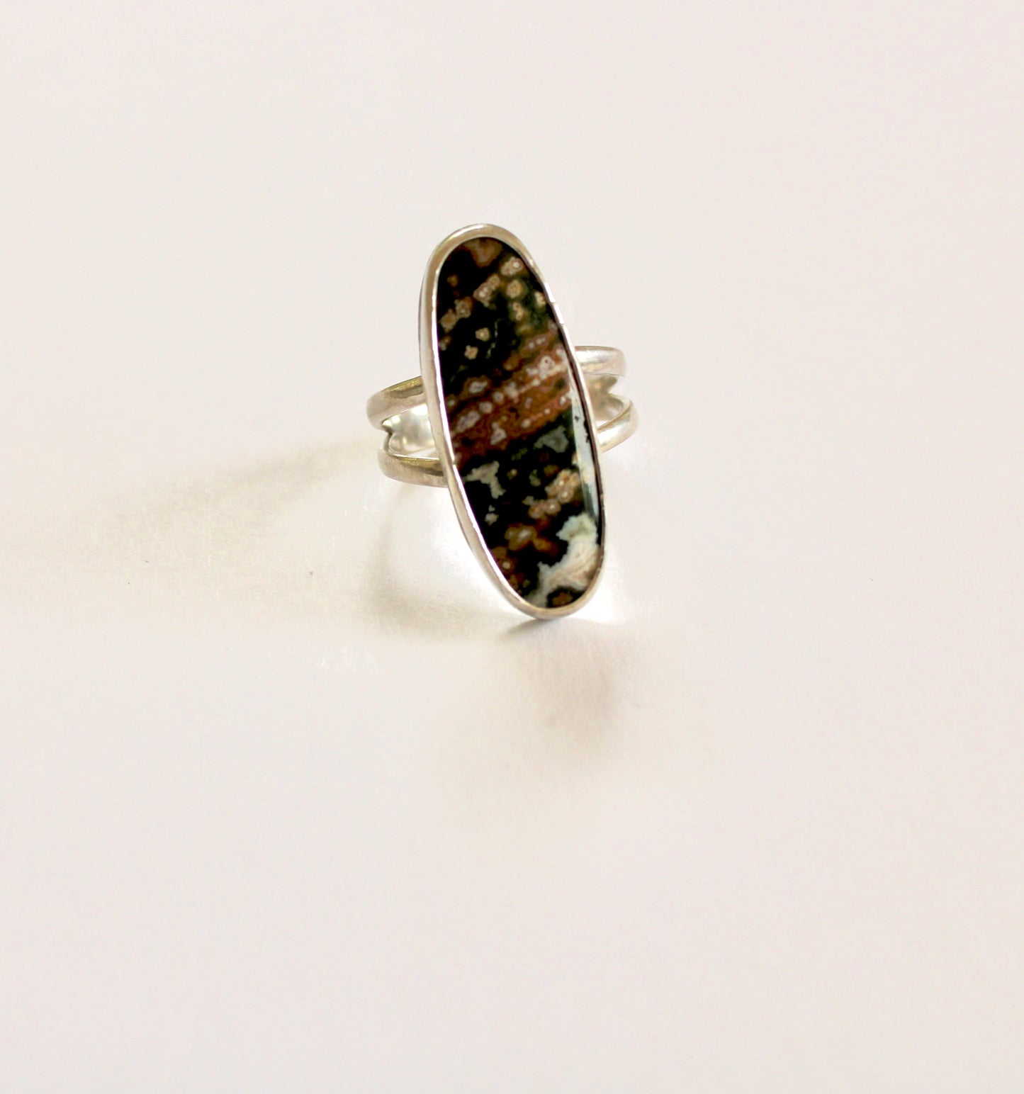 Size 9 3/4 Ocean Jasper Ring
