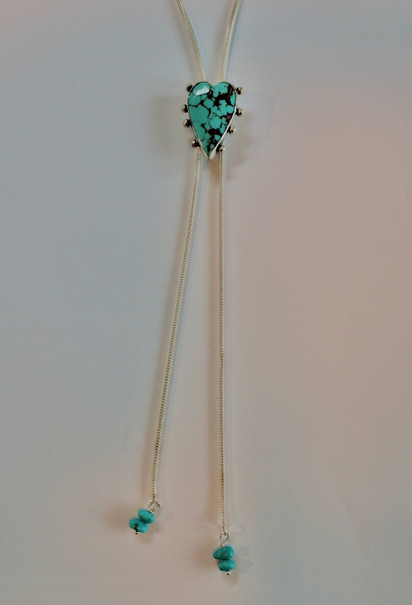 Heart Bolo Necklace