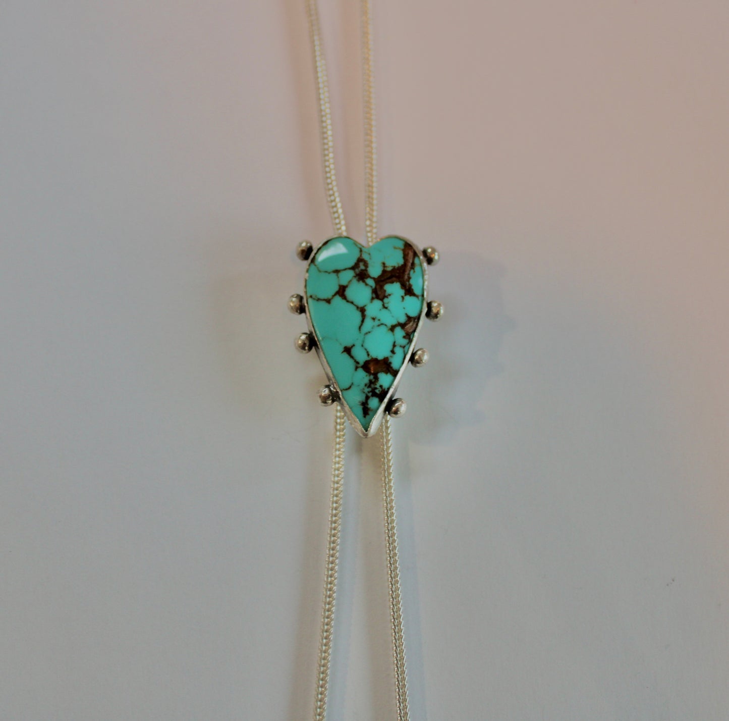 Heart Bolo Necklace