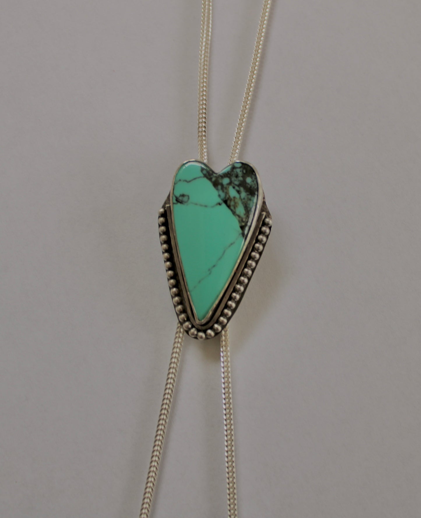 Heart Bolo Necklace