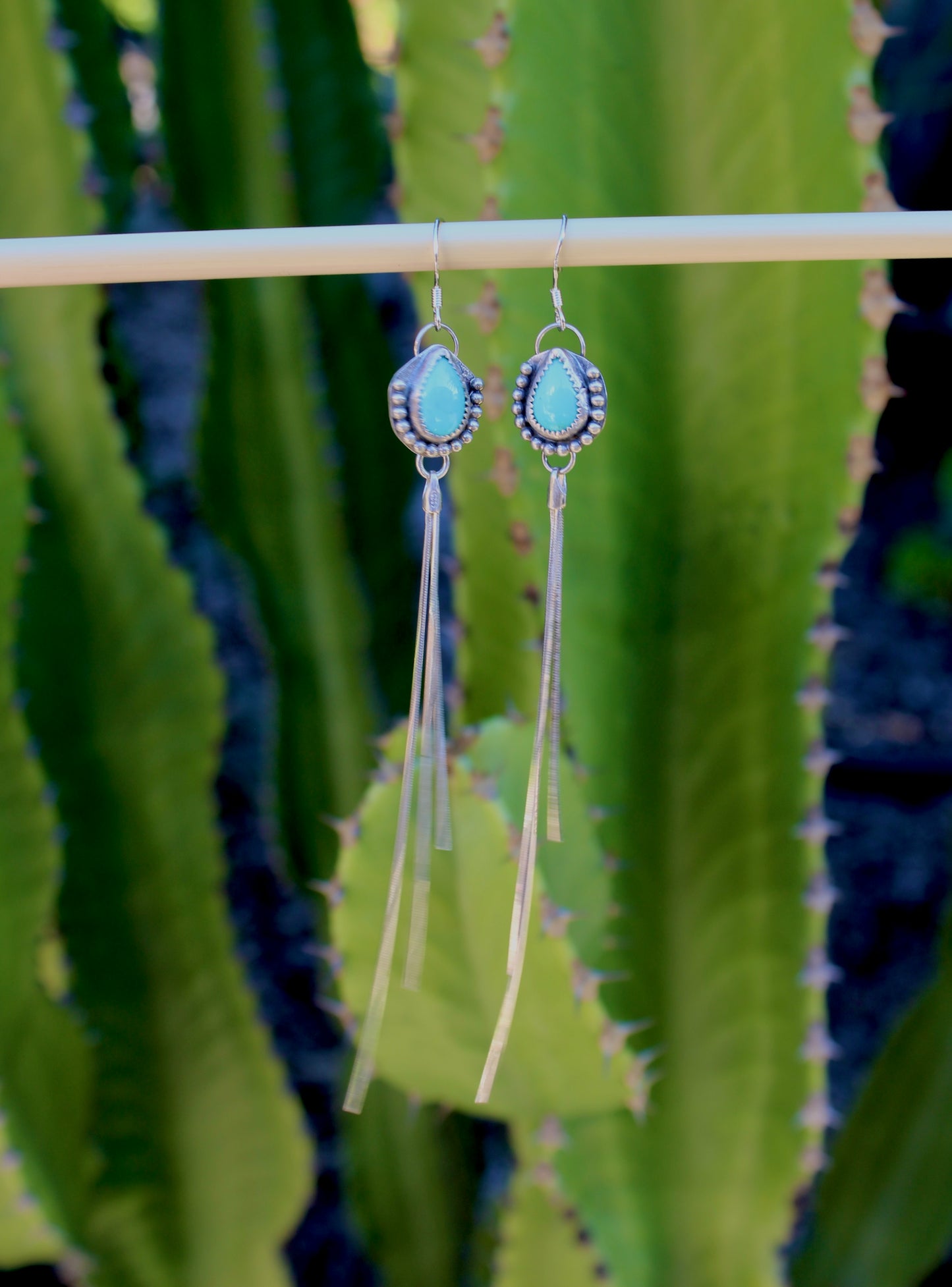 Sonoran Turquoise Duster Earrings