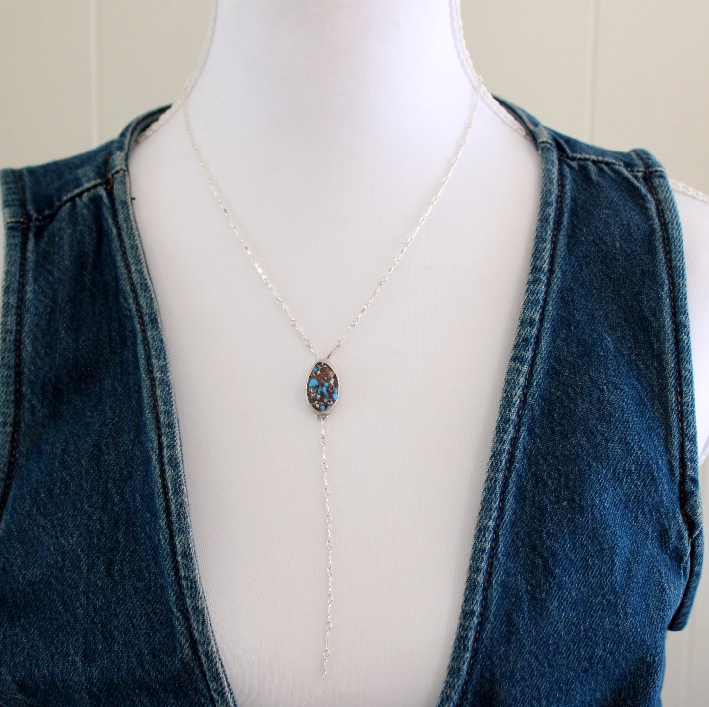 Golden Hills Lariat Necklace