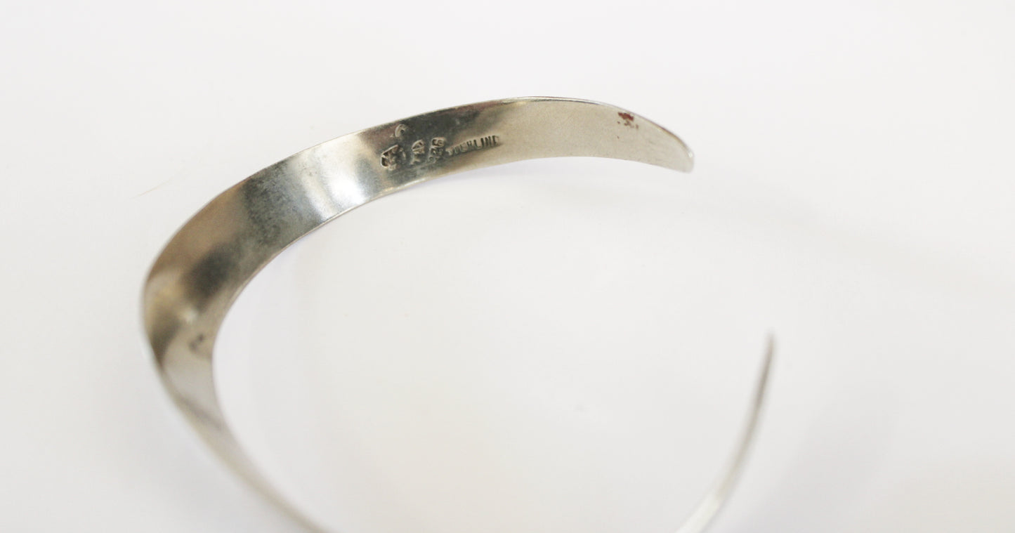 Vintage Sterling Silver Cuff