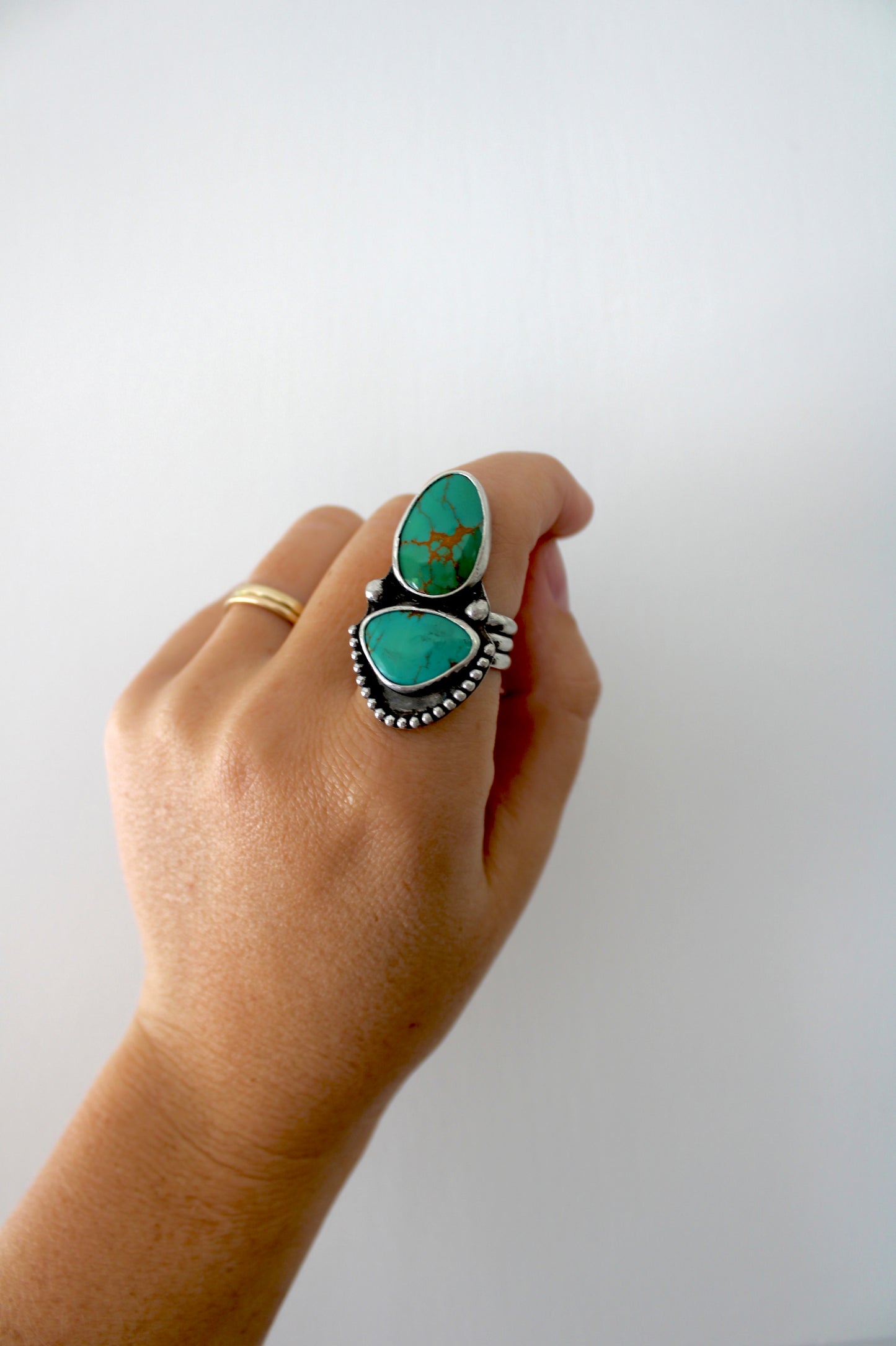 Nina Maria Turquoise Ring-Size 8.5