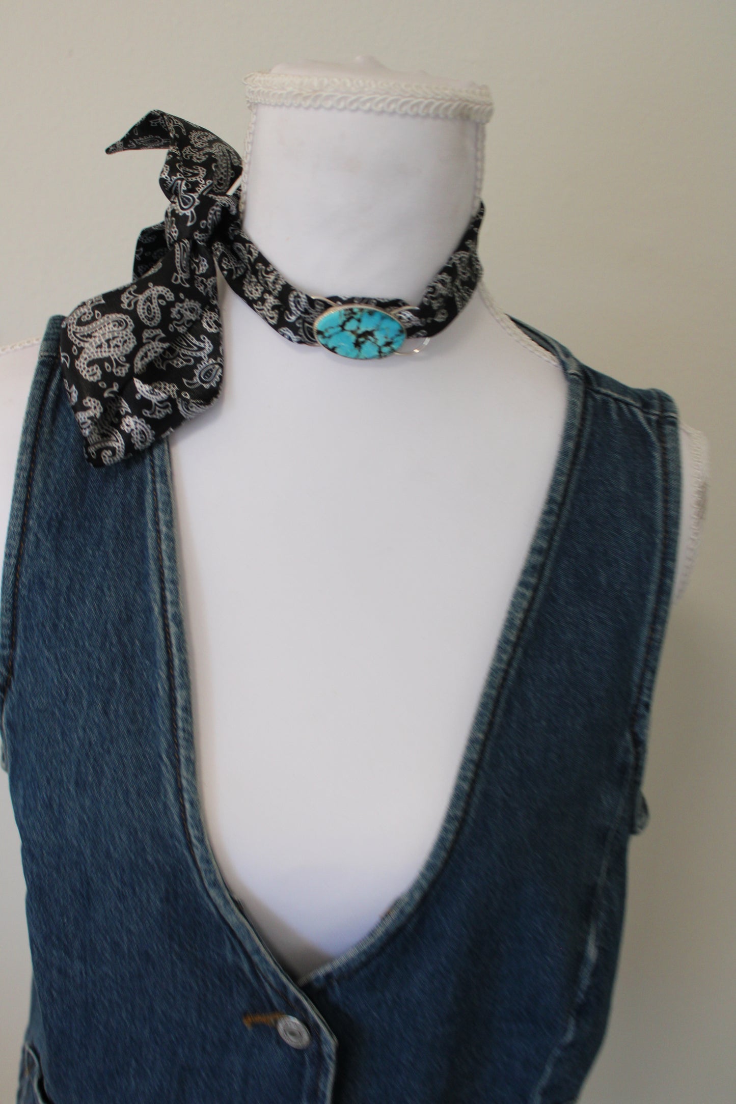 Turquoise Scarf