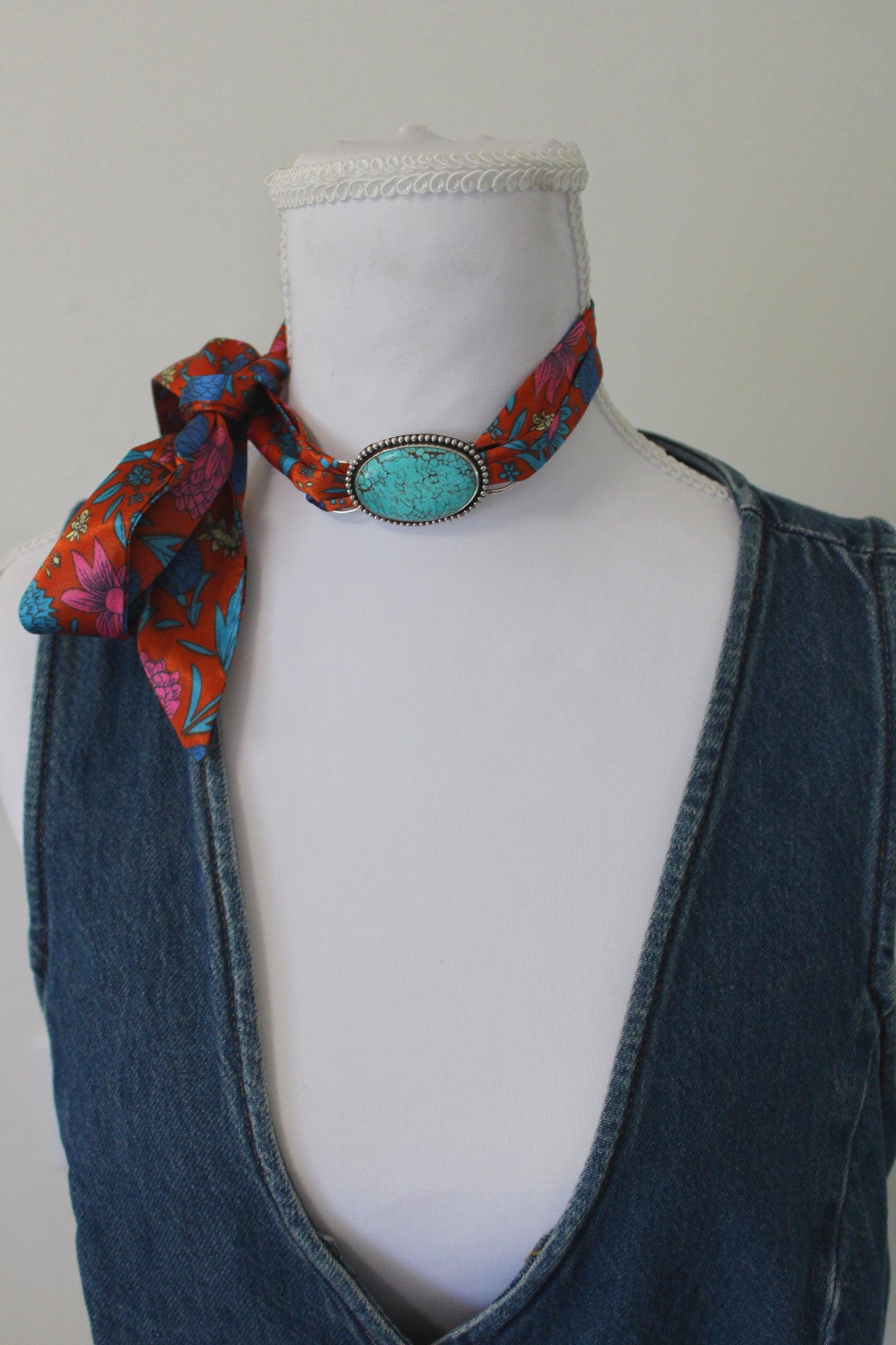 Turquoise Scarf