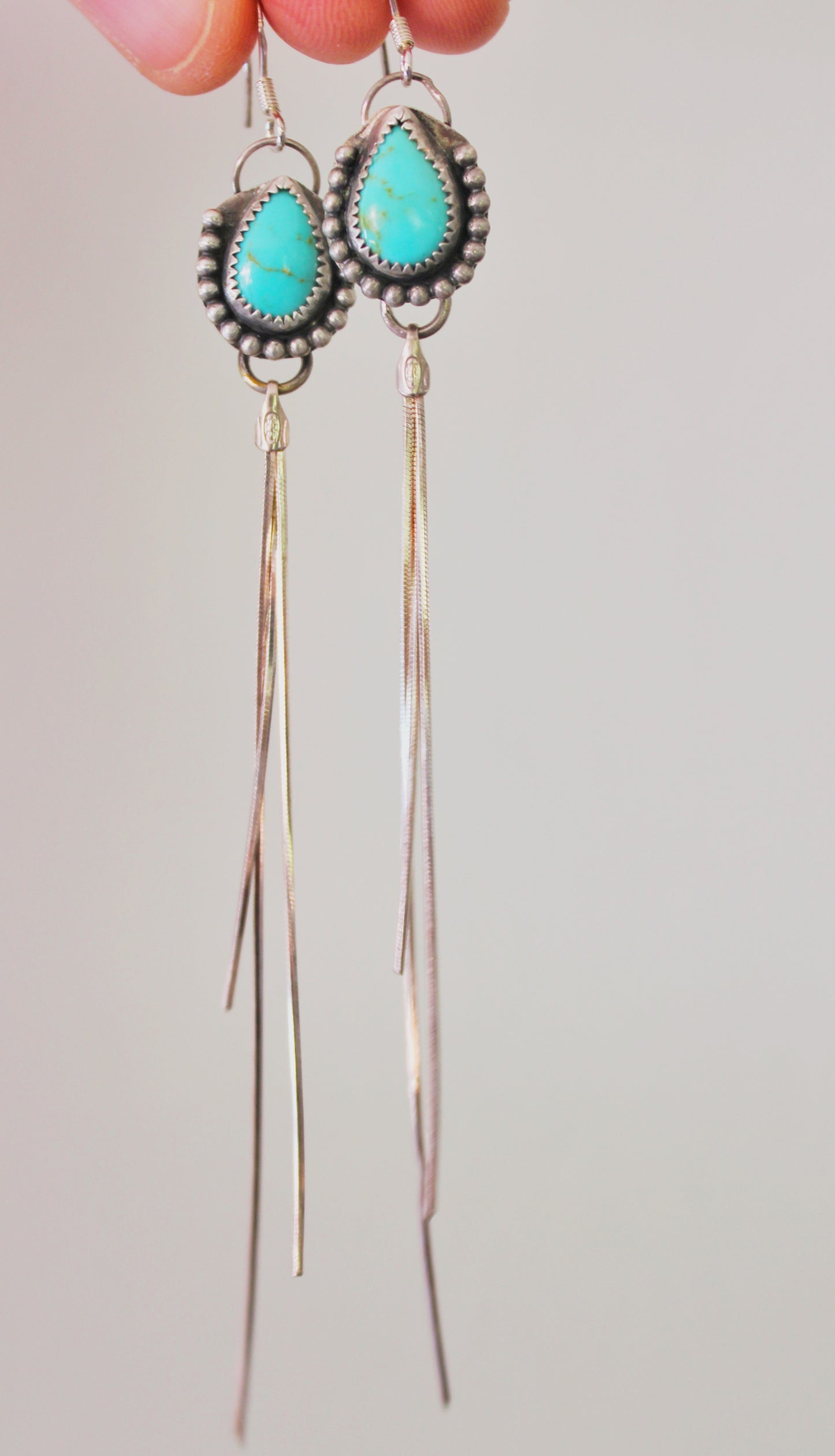 Sonoran Turquoise Duster Earrings