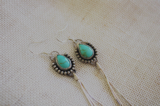 Sonoran Turquoise Duster Earrings