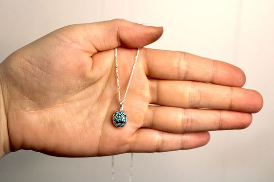 Sterling Silver Turquoise Necklace