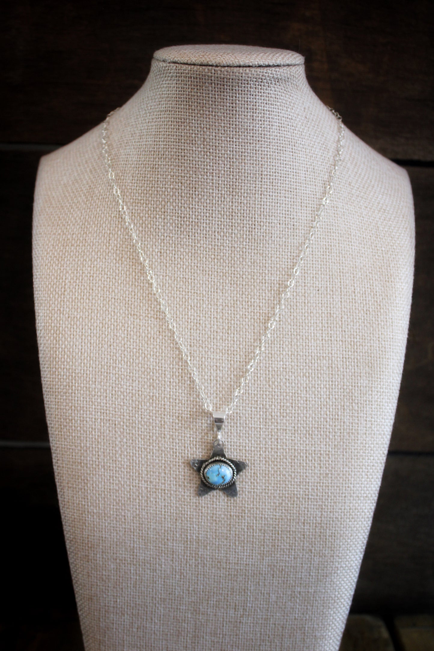 Golden Hills Turquoise Star Necklace