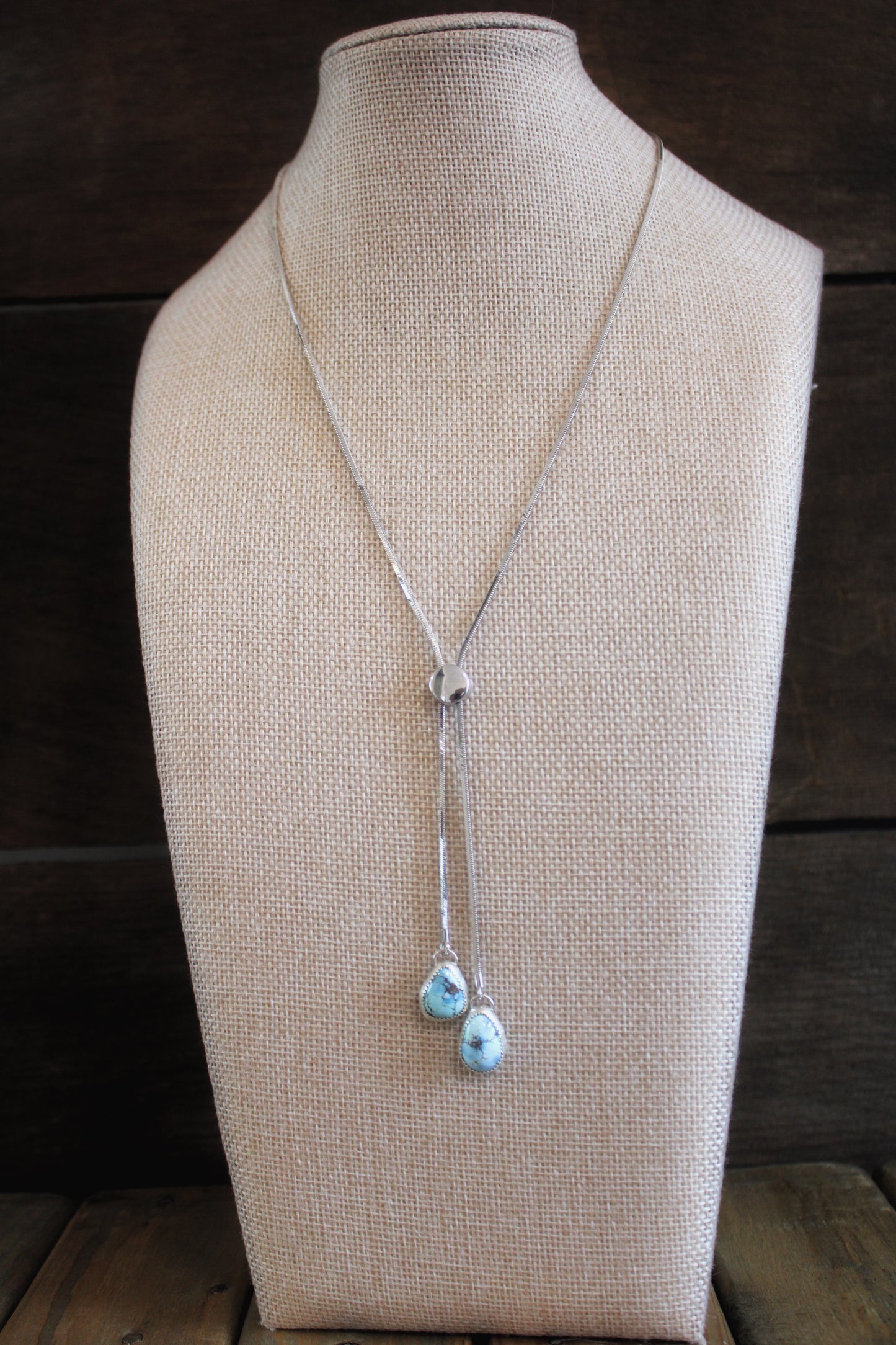 Golden Hills Bolo Slide Necklace