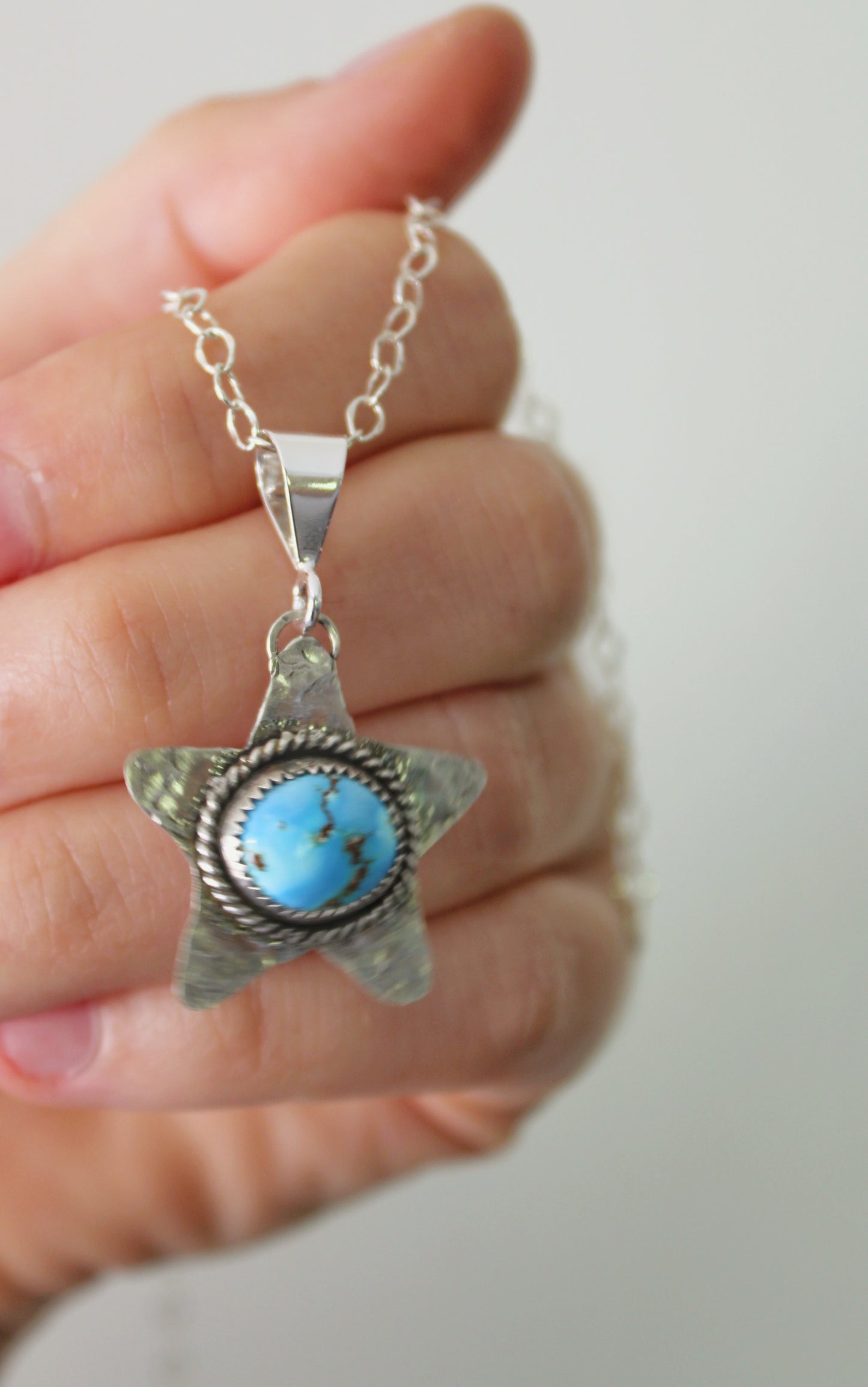 Golden Hills Turquoise Star Necklace