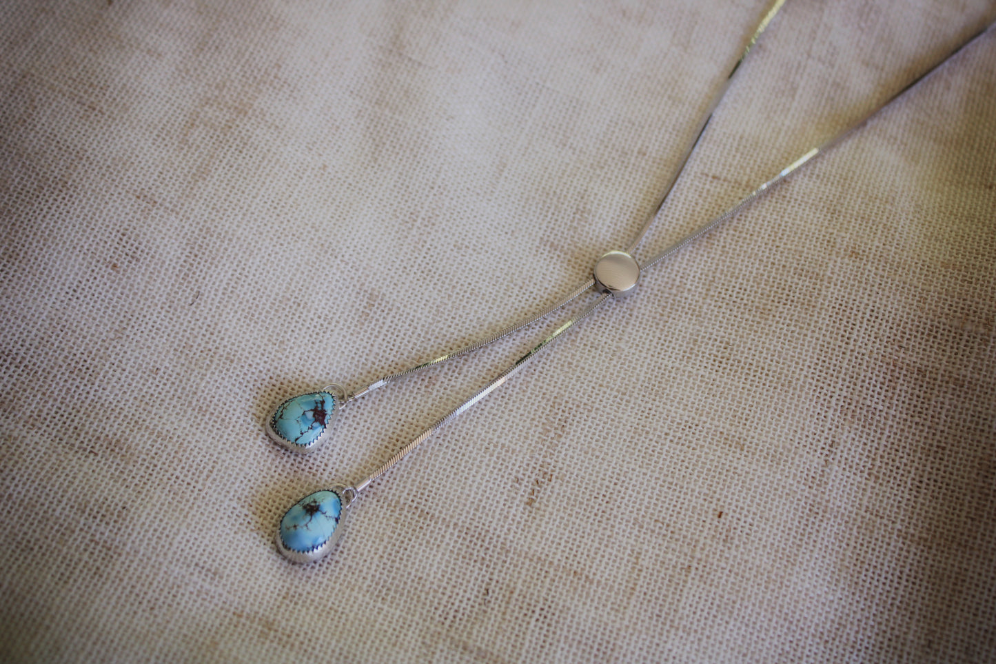 Golden Hills Bolo Slide Necklace