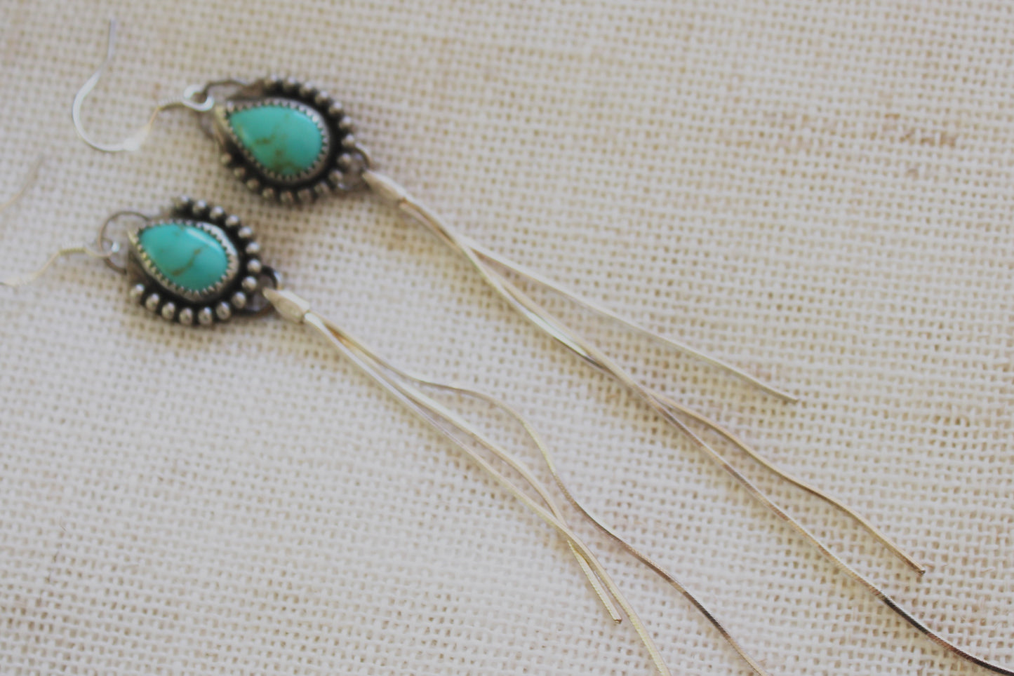 Sonoran Turquoise Duster Earrings
