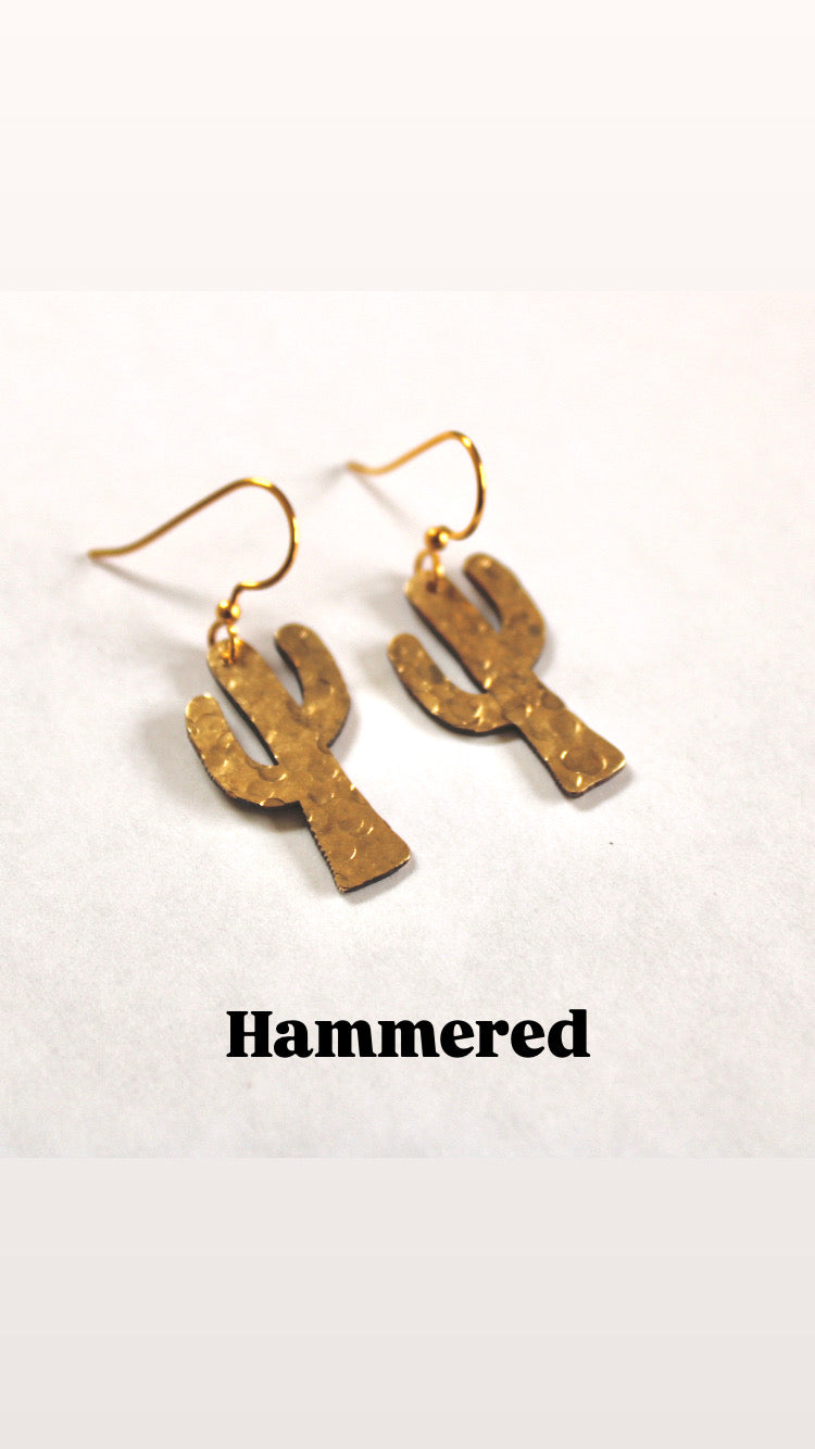 Saguaro Cactus Earrings